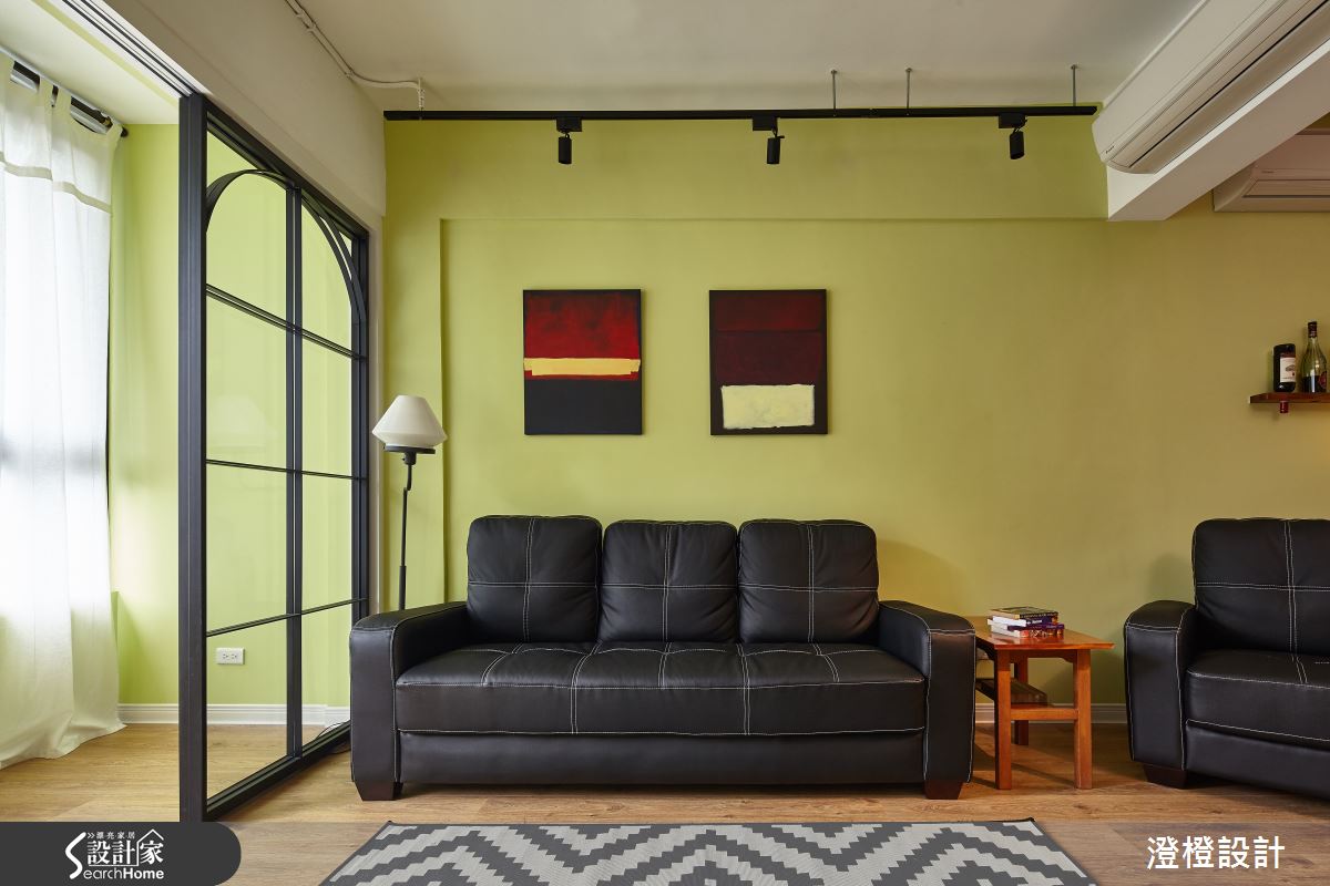 異國混搭的甜檸早晨   就在一人獨享 32 坪單身宅