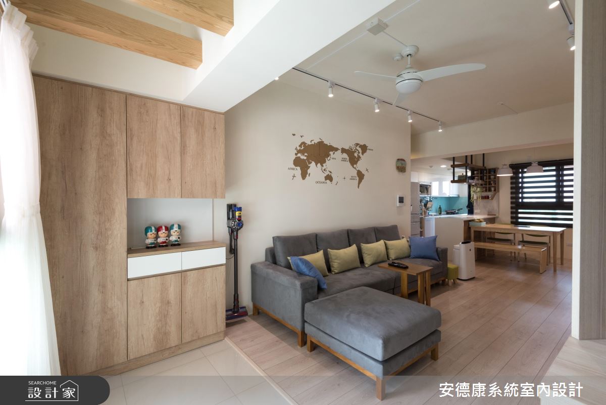 與喵星人入住北歐風的家 享受原木包圍的療癒味道