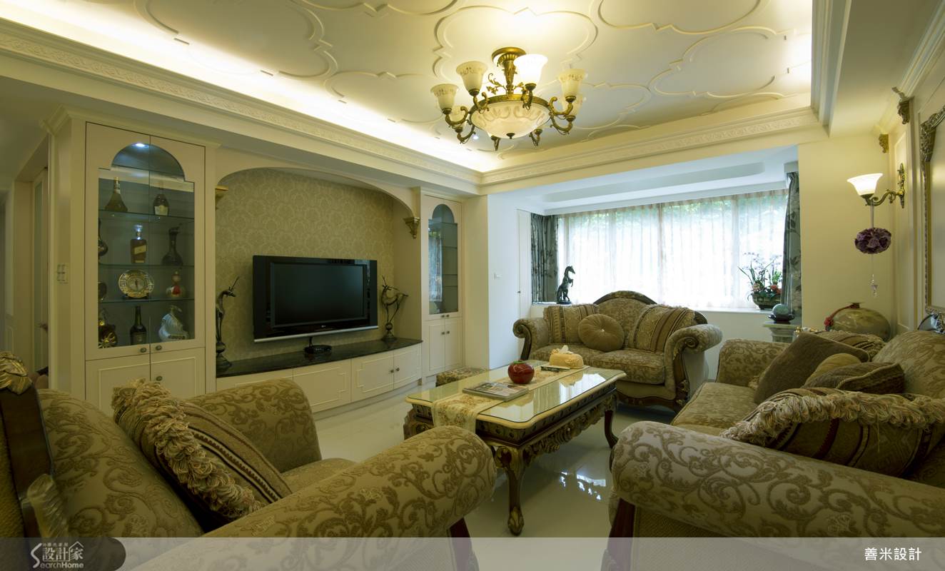 30 坪也能坐擁皇家豪邸！新古典風打造歐式場景