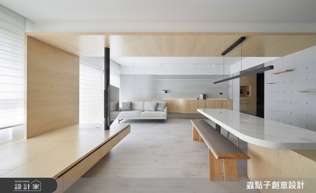 輕設計、更耐看！讓心靈深呼吸的 24 坪簡約風居家