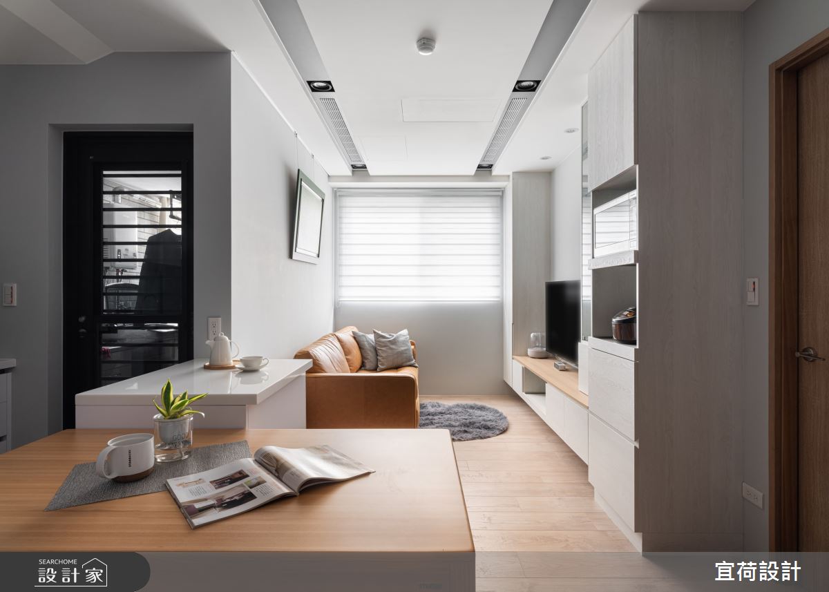 小宅也能是好宅!海量收納與開放式設計打造溫馨日常