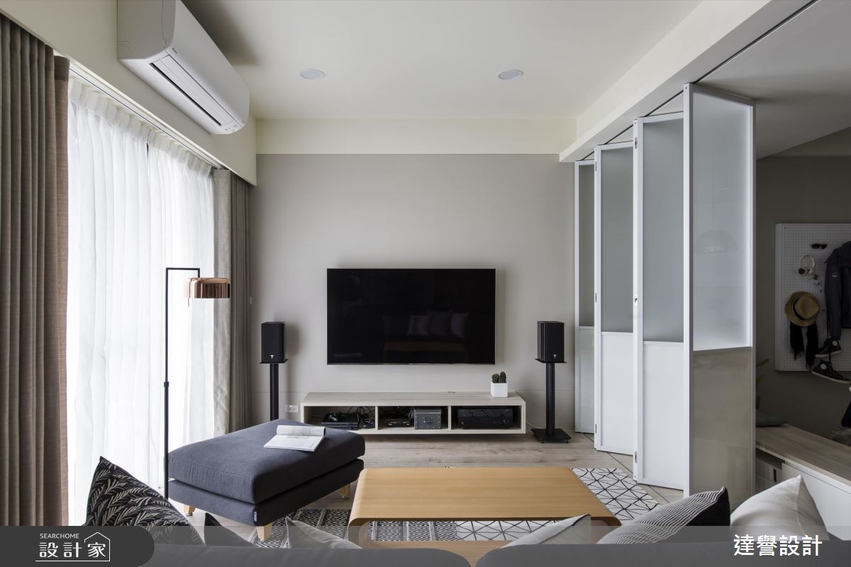 讓生活放一點空！24坪北歐風的留白絮語