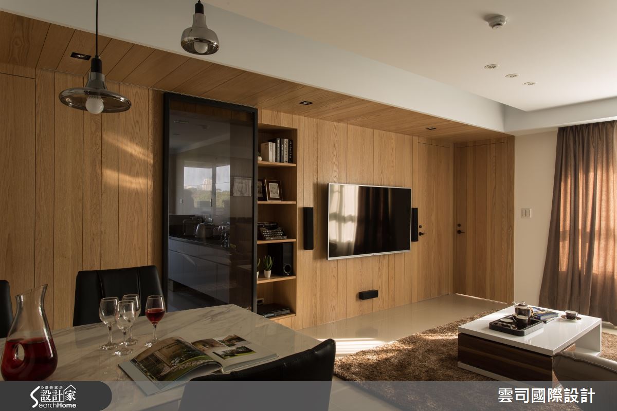 雜亂Get out！收納滿分！木質調北歐風五口之家