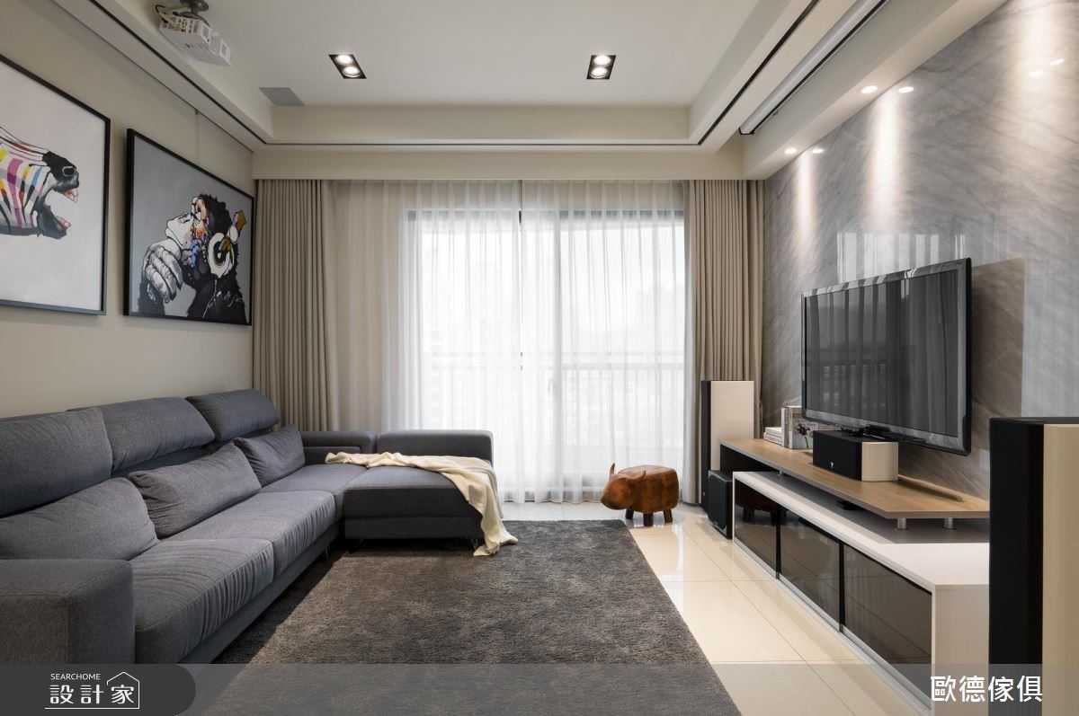 系統家具躍升美學風格巧手 打造一家四口最療癒的現代私宅