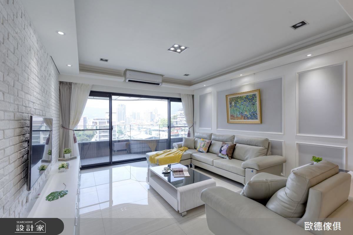 【TV】系統傢俱打造出美到不行的純白新古典空間