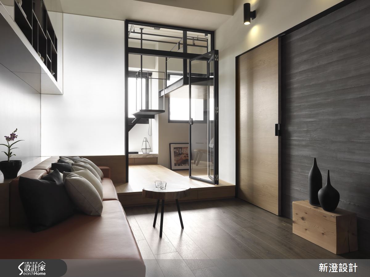 微型住宅現代風尚 抒寫 13 坪光感複疊美學