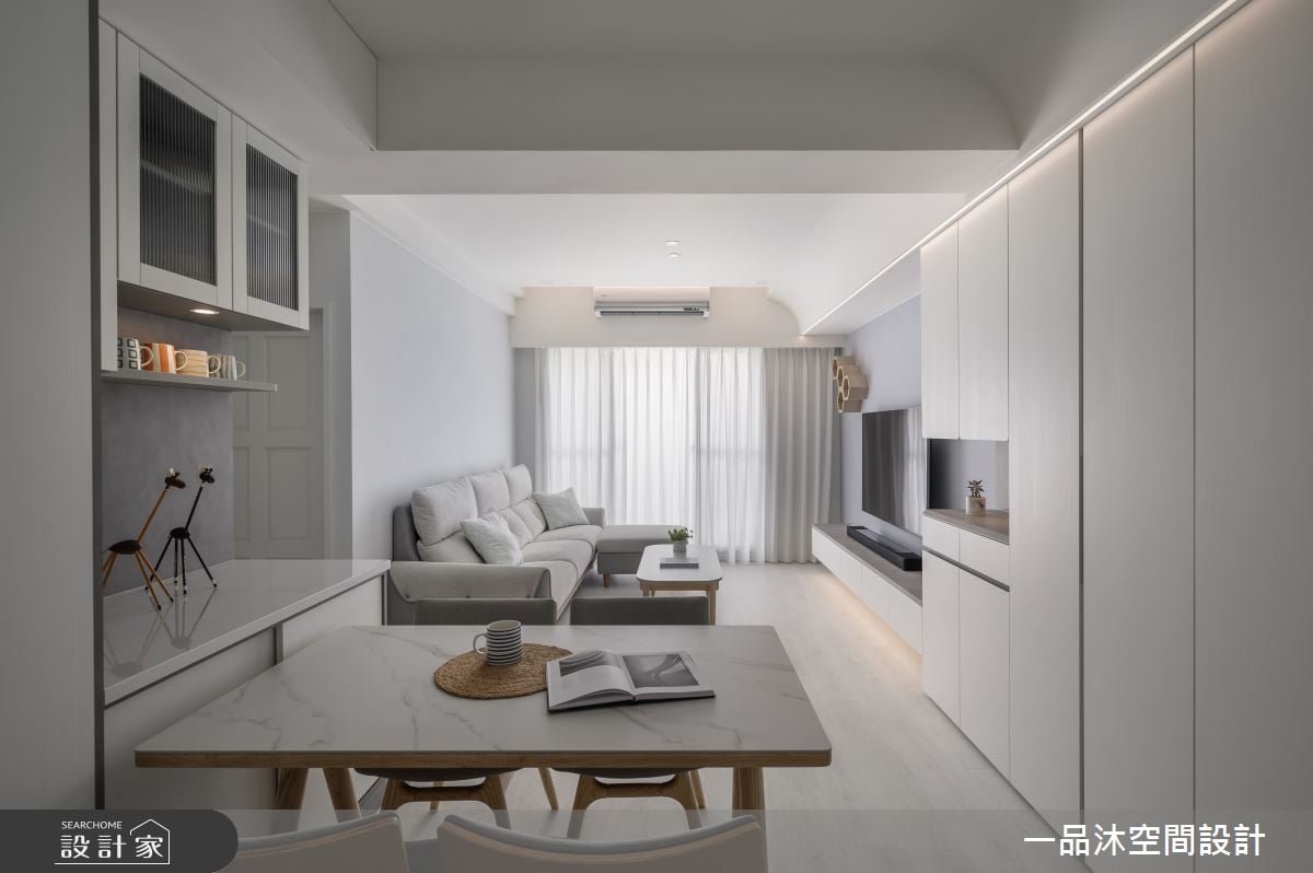 北歐宅伴隨生活回歸初心，善用每寸坪效25坪也能納入海量收納！