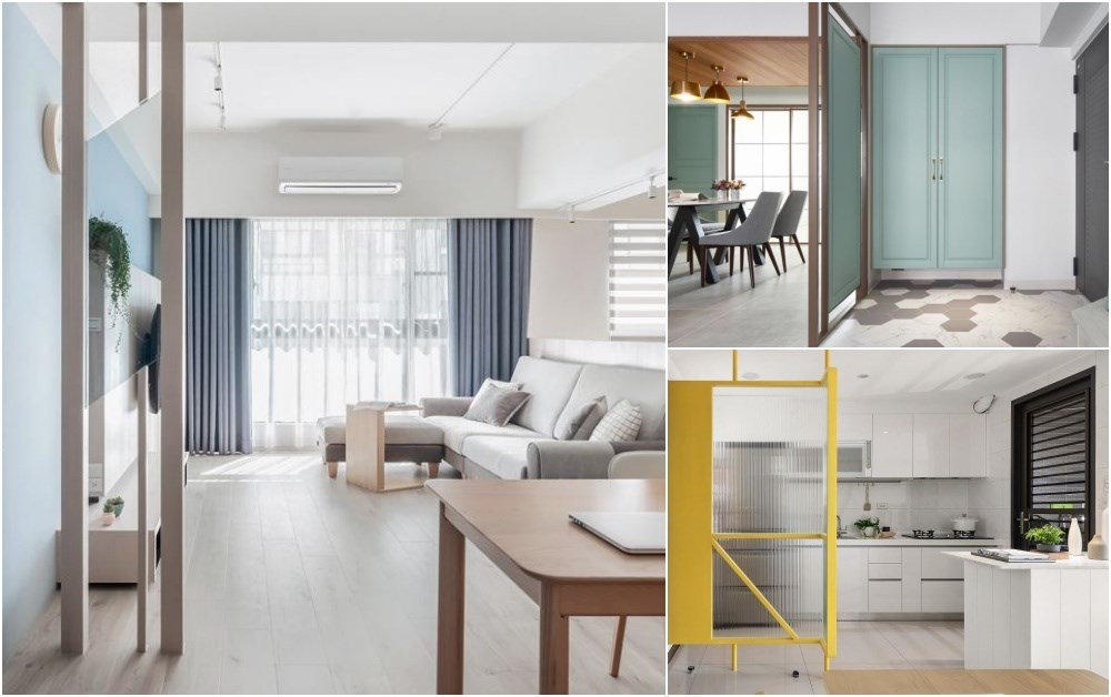 屏風設計開拓空間新視野！不佔空間的屏風隔間，發起小坪數新「隔」命