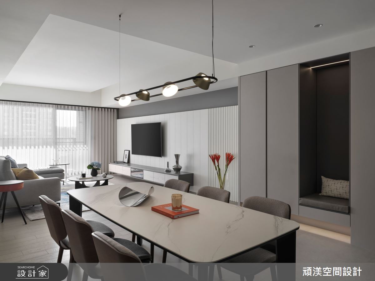 我家簡約的恰到好處! 灰與白勾勒富有溫度的36坪現代宅