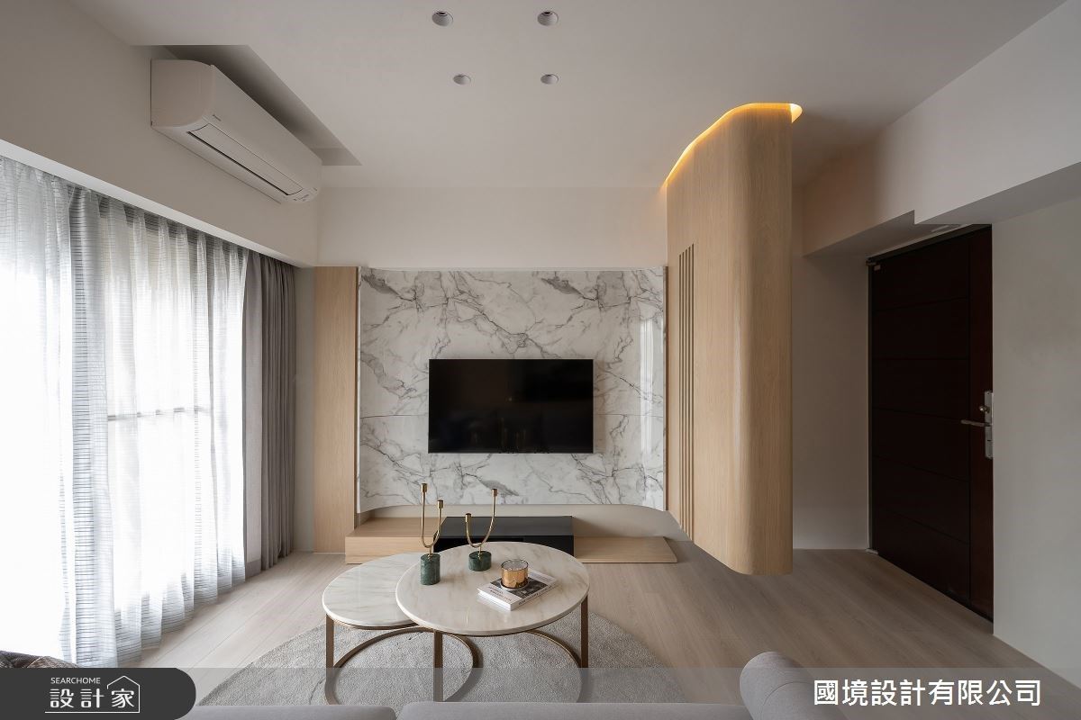 會呼吸的家，現代鹽系宅讓一天從微笑的嘴角開始