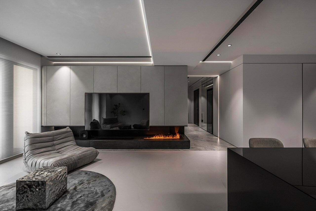 大也設計：黑白畫映 濾去色彩的光讓優雅獨自綻放