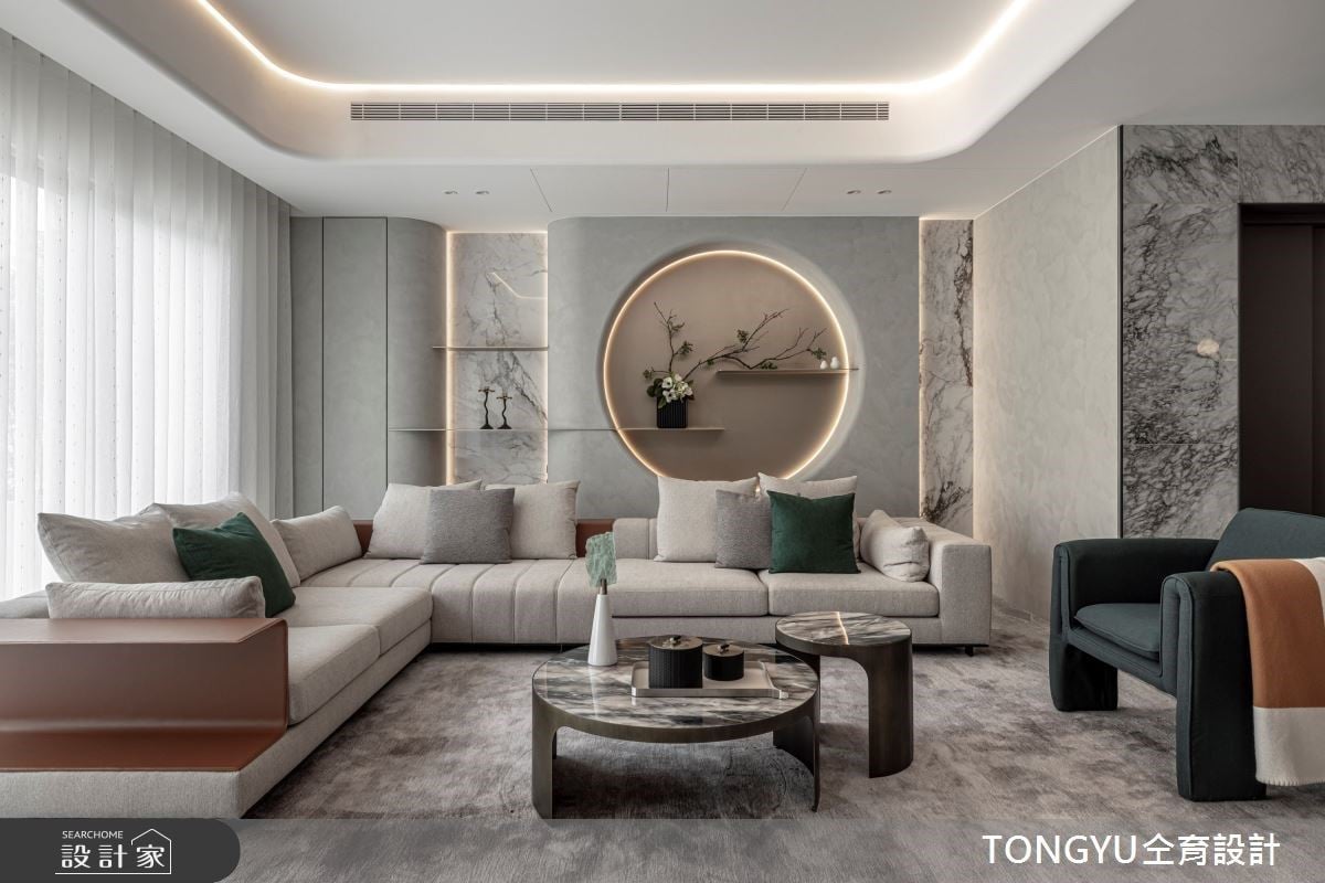 東方韻味與現代奢華的完美結合，用五層透天宅邸打造三代共居的療癒生活