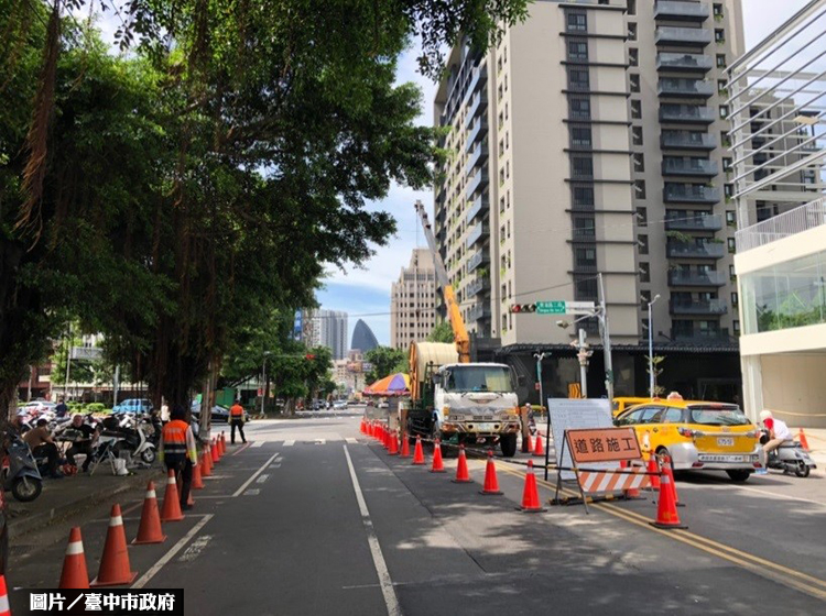 中市黎明路地下工程 獲獎成範例