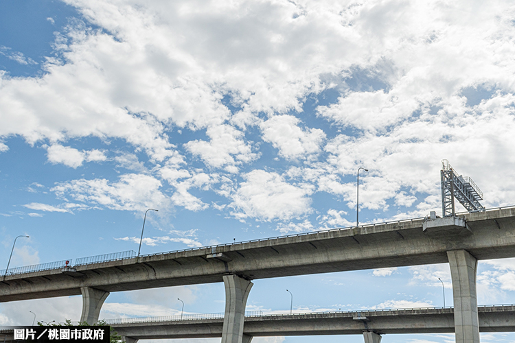 國1桃園交流道 動線改善工程後年中完工