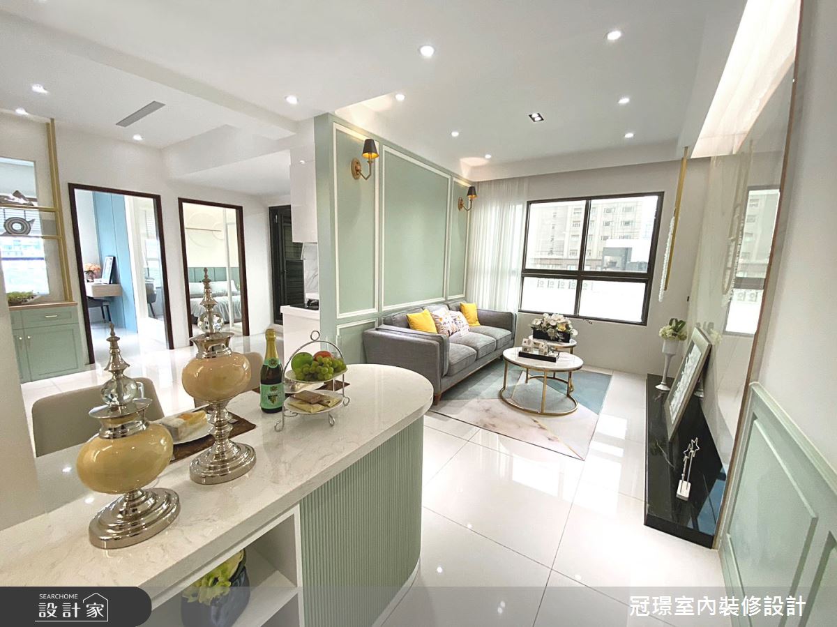 29坪美式風預售屋，回家就像到莫內風景畫裡充電