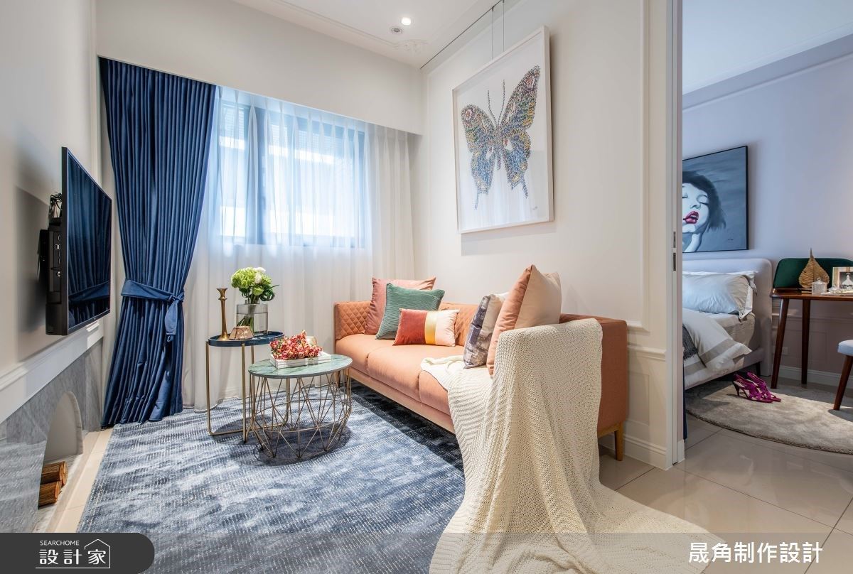 30 坪新古典風單身小豪宅！走進花都裡的優雅居所