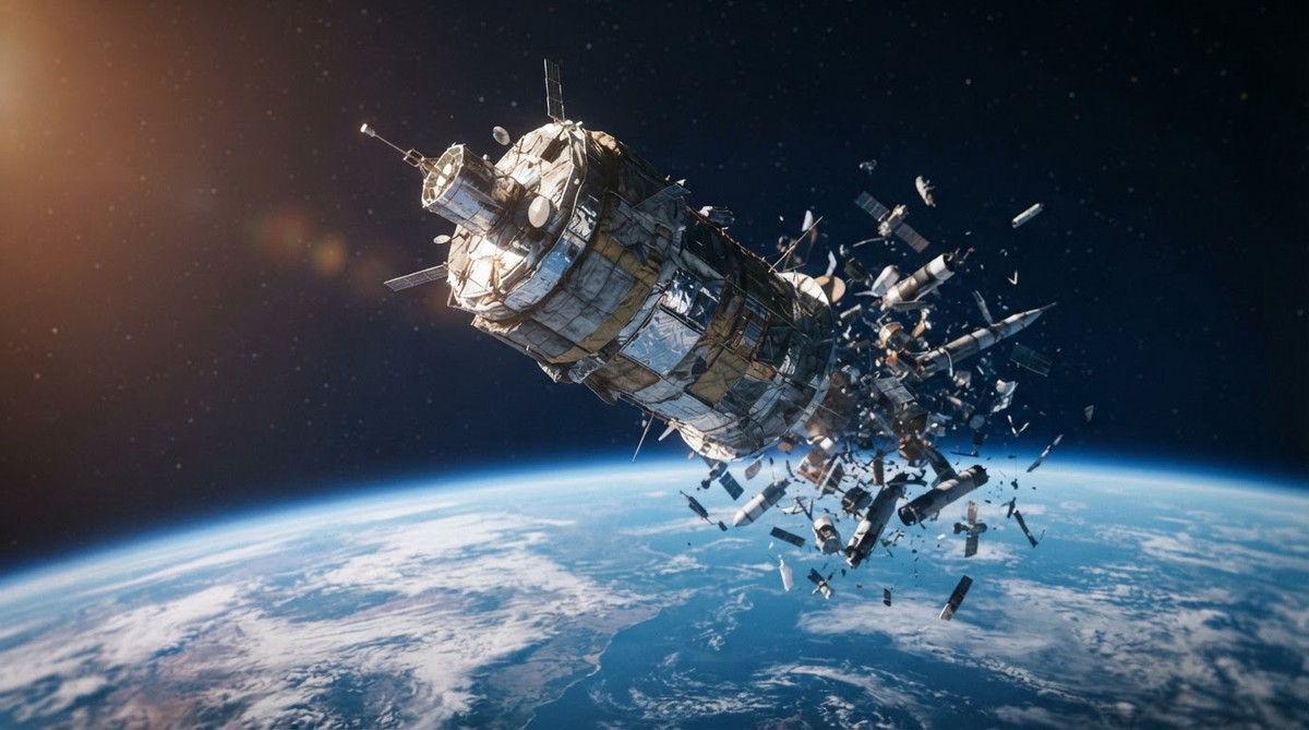 歐盟太空總署警告：衛星發射屢創新高 太空垃圾碰撞風險激增