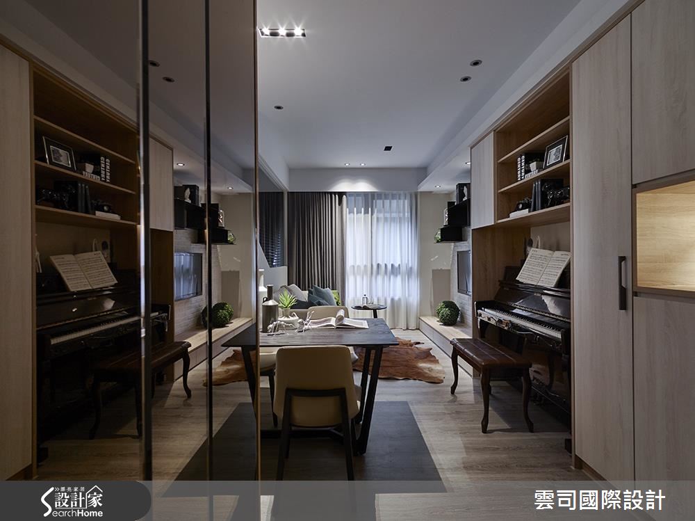 10 坪北歐窩竟放得下鋼琴？新婚夫妻的無敵小坪數放大術！