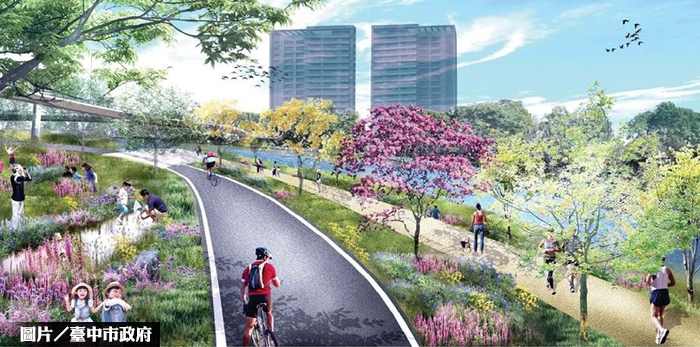 中市綠川整治 打造水域新空間