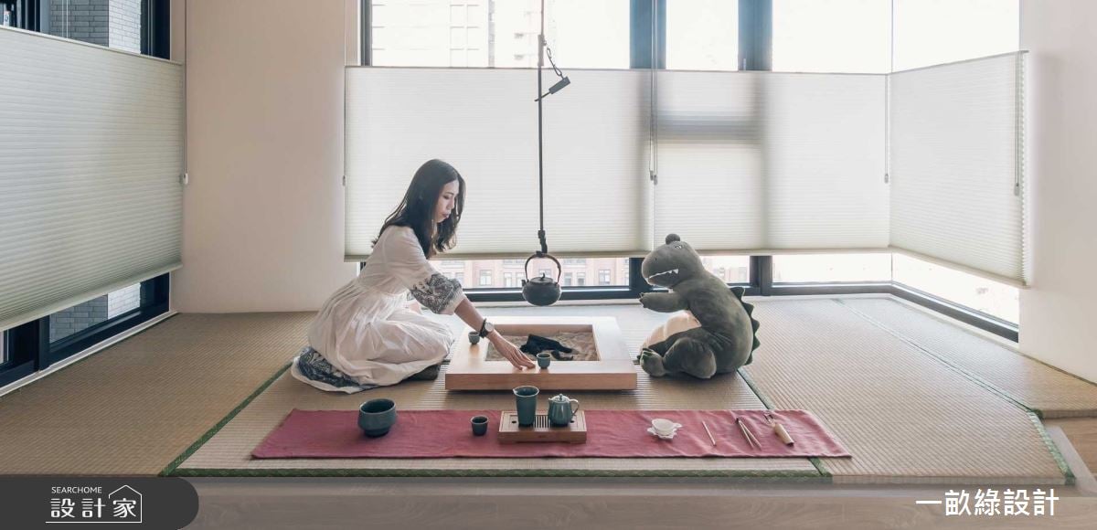 木質語彙勾勒雅致茶室，25坪日式簡約孝親宅的靜謐日常
