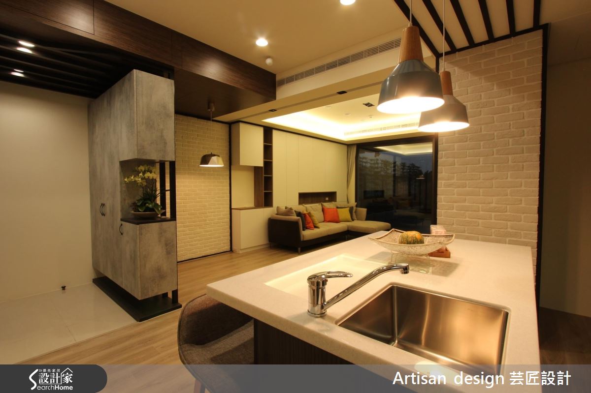 簡單生活的無限想像！ 讓50坪簡約現代風來說故事