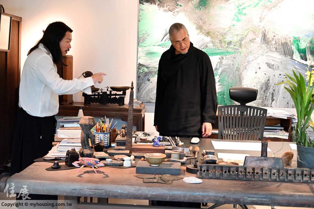 楊柏林X江俊浩 藝術家與室內設計師對談 窺探豪宅公共藝術家 蕨知苑的空...