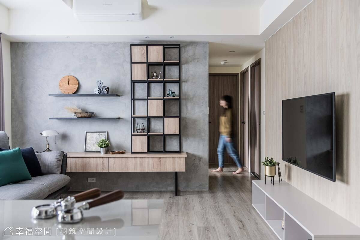 現代時尚相融 造就個性風韻｜20坪｜3房、2廳