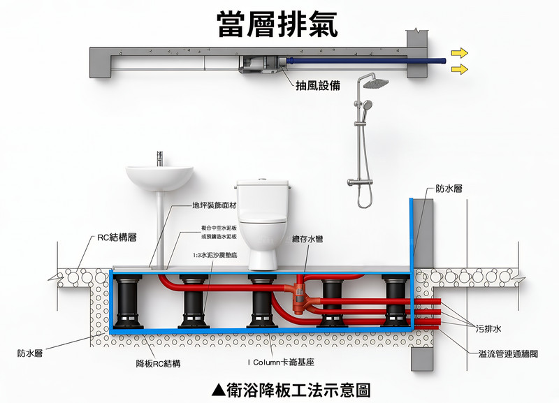 住宅健康受關注　當層排氣、同層排水成新亮點