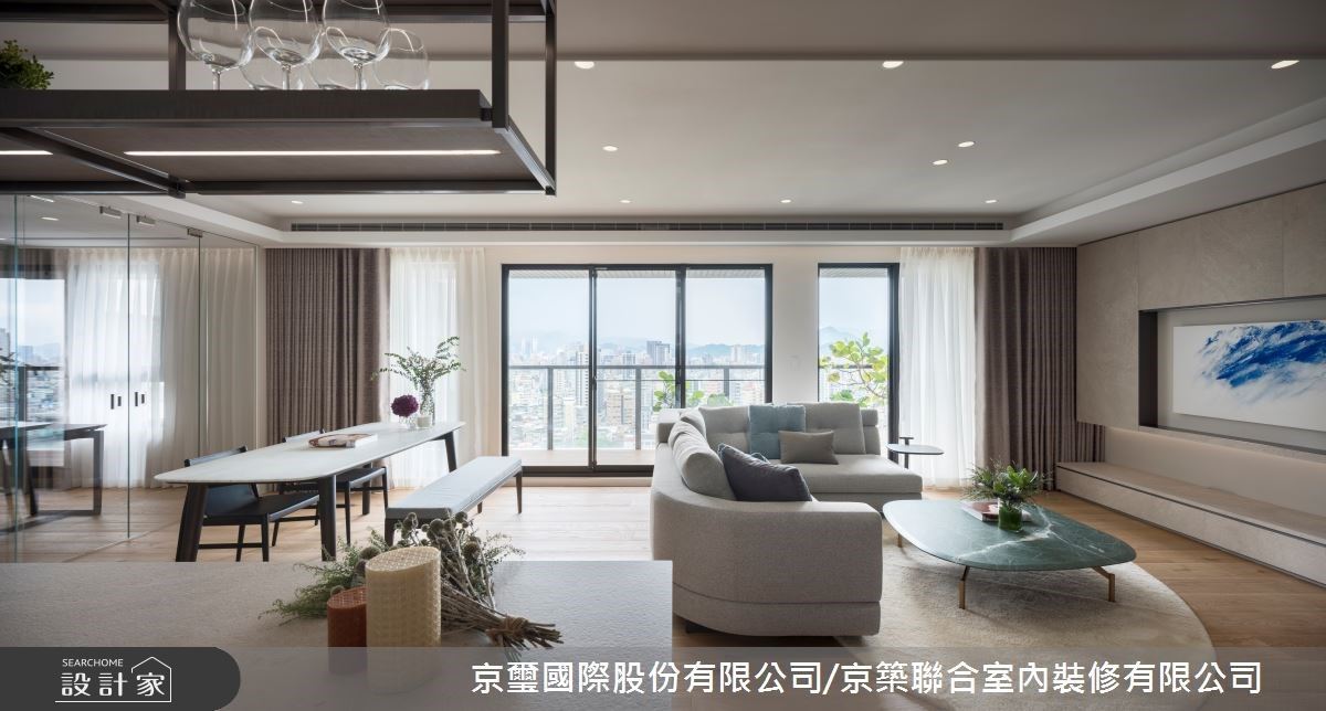 留白設計為退休宅留有餘裕！穿透式隔間讓家處處都有明亮採光