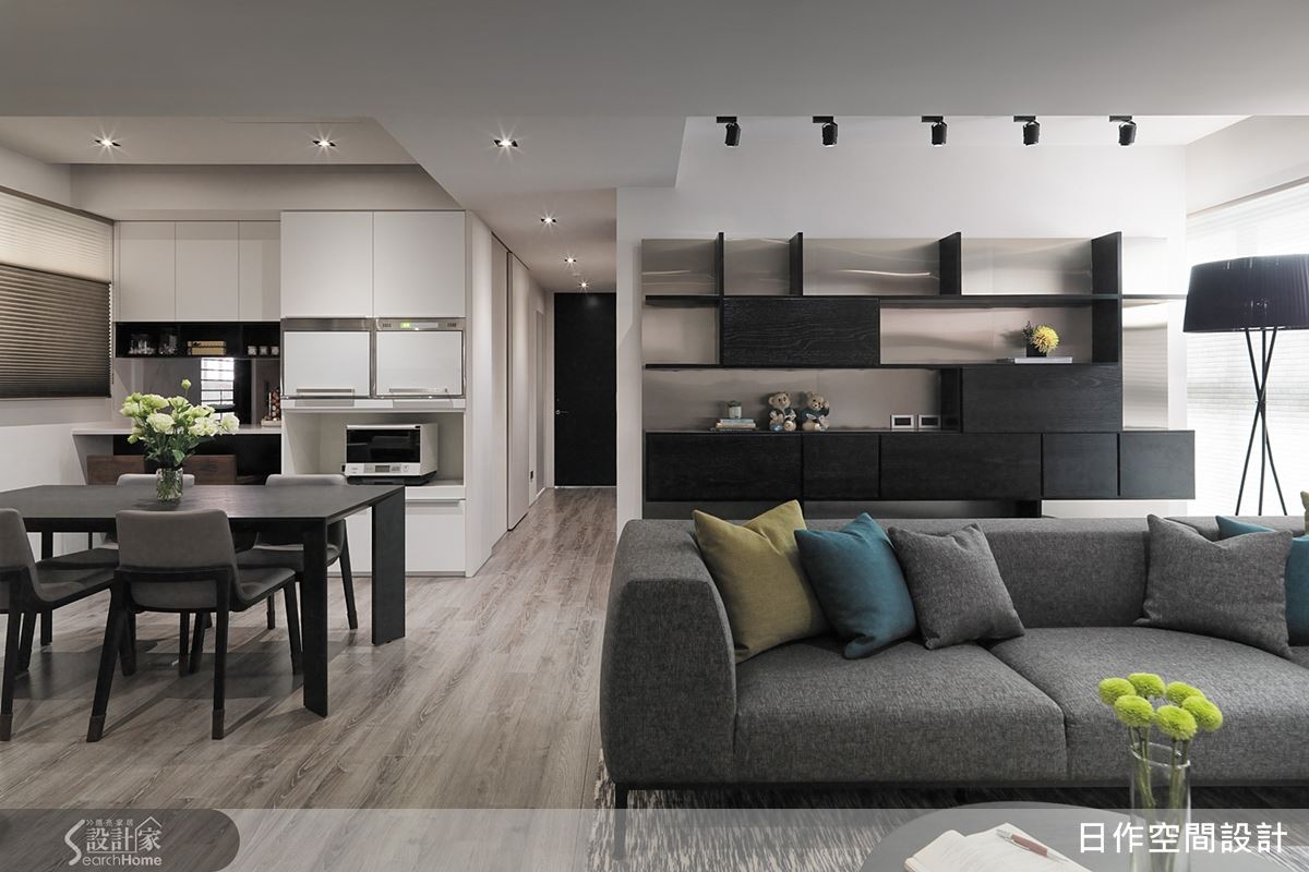 非黑即白，竟也能讓家住得如此有溫度！