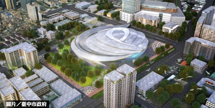 台中巨蛋 落腳14期重劃區