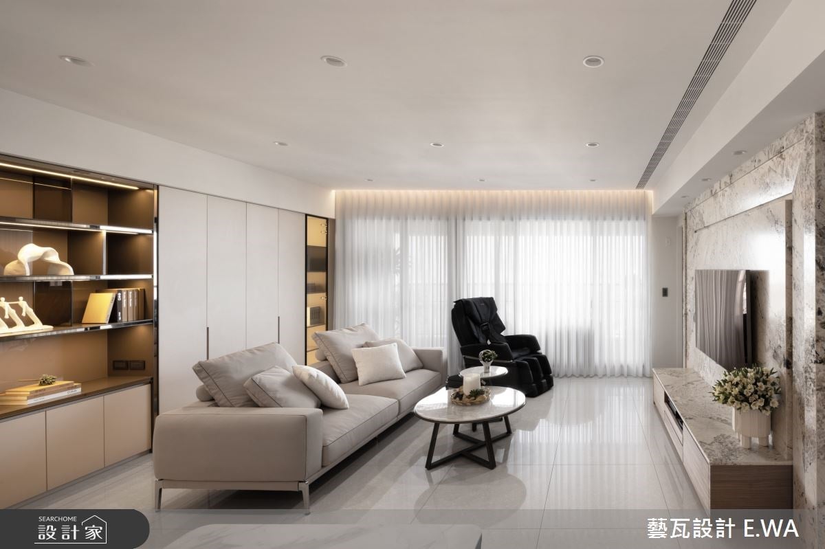 舉手投足都迷人！以溫潤精緻的親子宅，構築優雅現代生活風範！