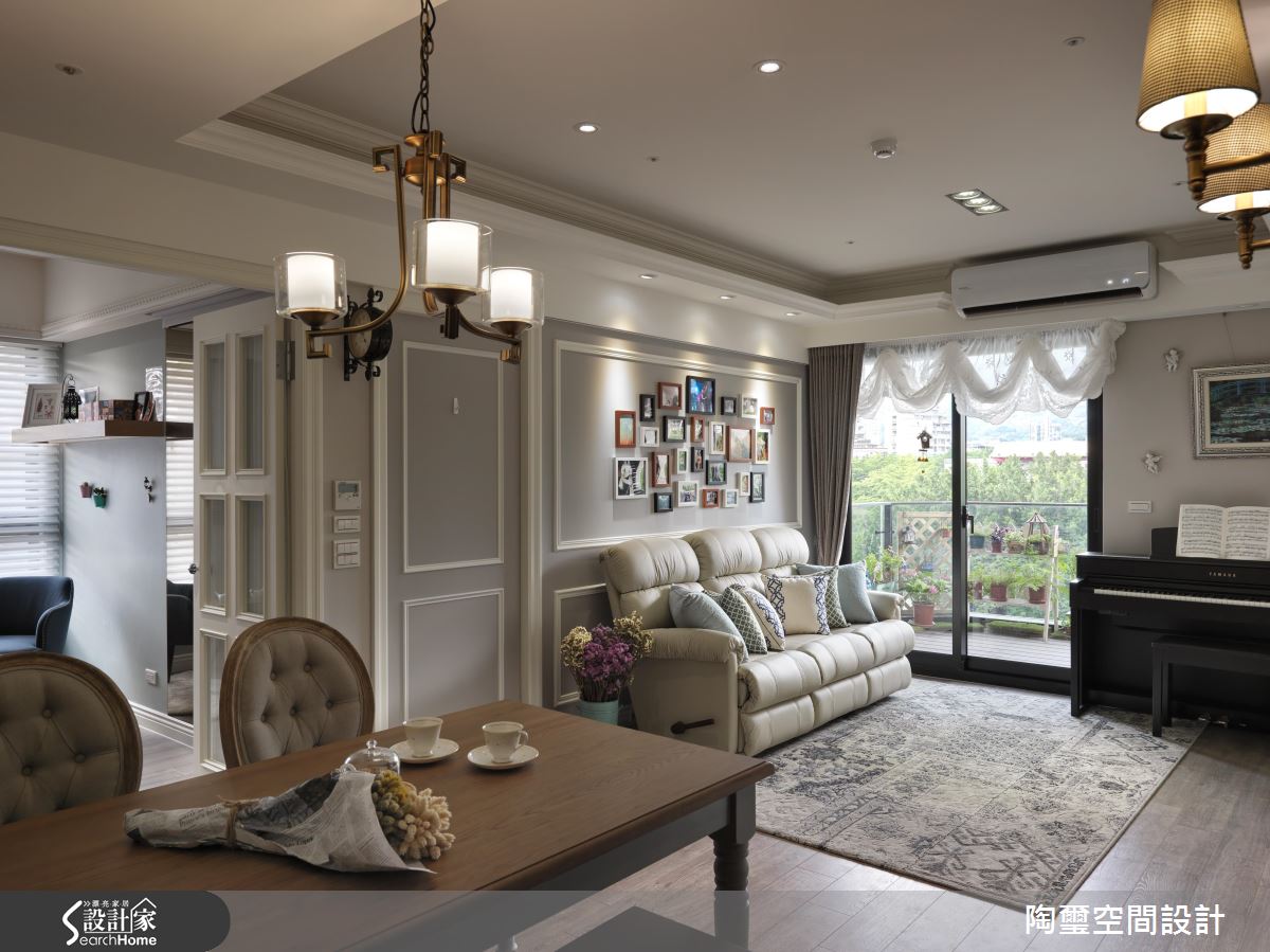 清新不造作！暢遊 2 人 1 犬的 25 坪英式古典窩