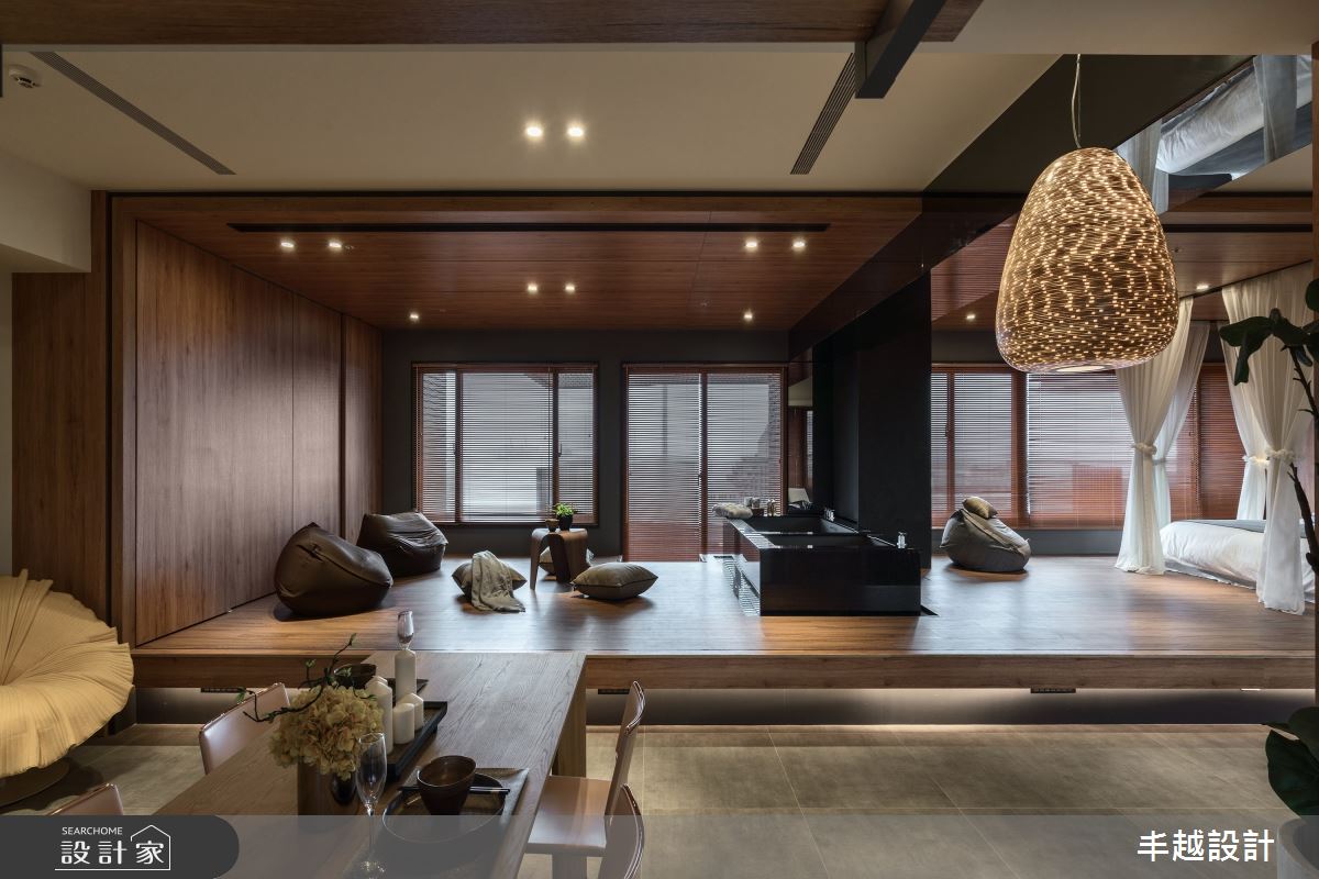 全開放設計、浴缸放客廳！比照峇里島休閒 Villa 回家立刻度假模式