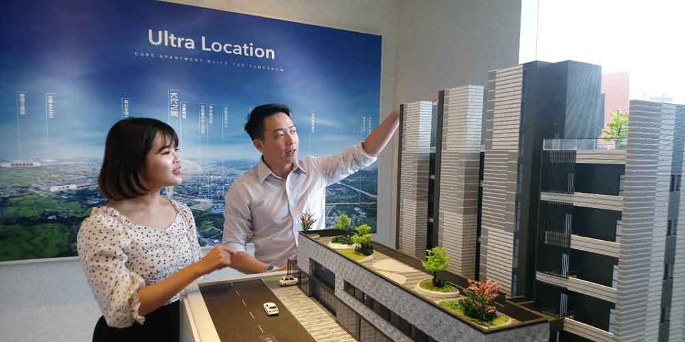 台中沙鹿｜屏仕「大尺之間」挑高3.6米超3房  設計吸睛