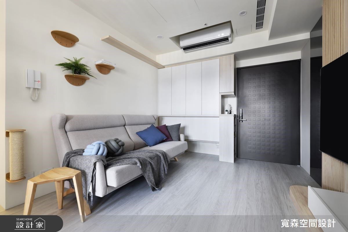 當薏米白現代簡約遇上日式和風，構築一家6口的溫馨避風港