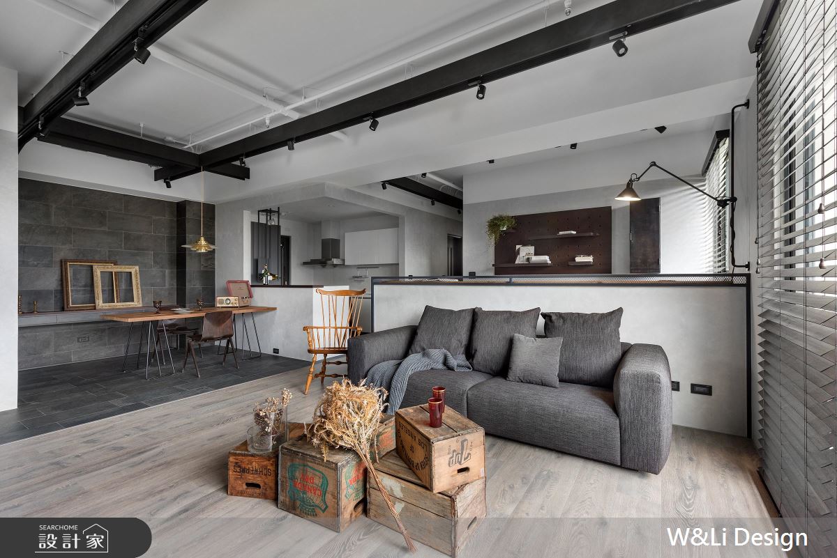 沉穩木作的低彩混搭 實現他和她的個性宅居生活