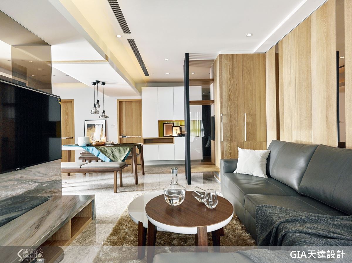 人文優雅中饒富輕奢華，醫師與藝術家的幸福宅