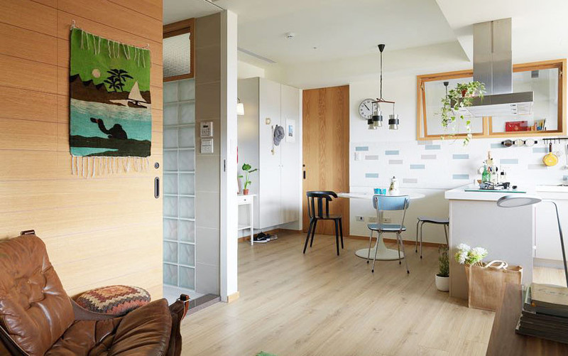 淡水 15 坪清新北歐風單身女子公寓