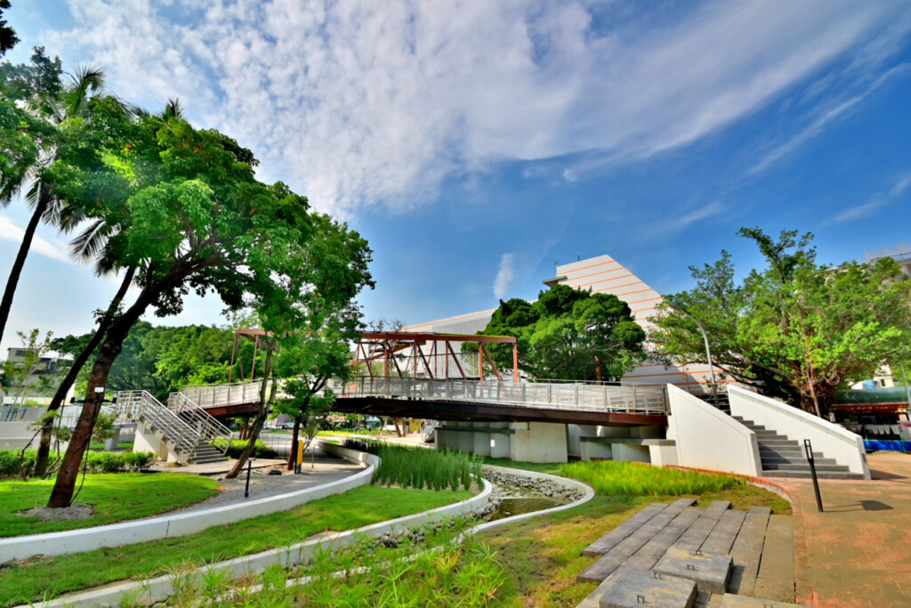 綠川轉型親水新亮點　融合人文與生態成台中假日散步熱點