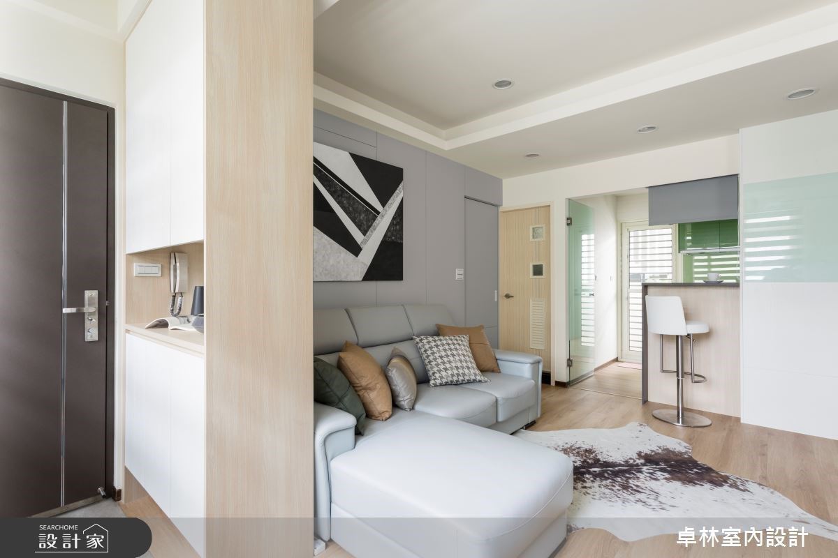 23 坪混搭小豪宅，微調動線讓 40 年老屋重返陽光懷抱