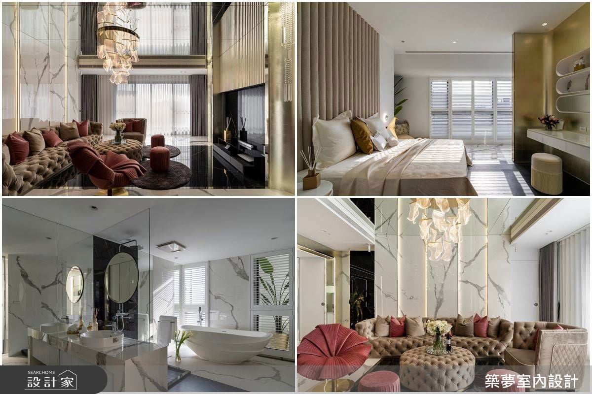 獨到『活文化』深刻洞見，讓空間的層次對話，創造三代同堂女性的豪宅藝術