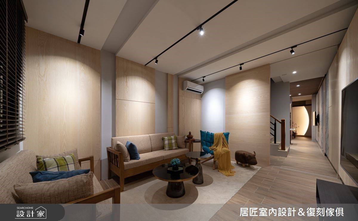 老別墅隔間全拆、樓梯換位！長型屋難題反變高隱私優勢