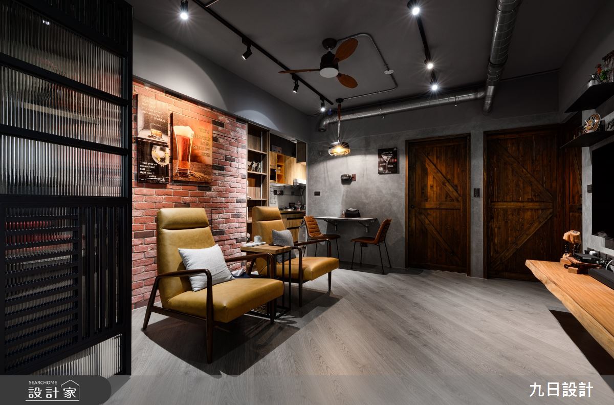 我家就是紐約蘇活區，道地的26坪LOFT風美宅