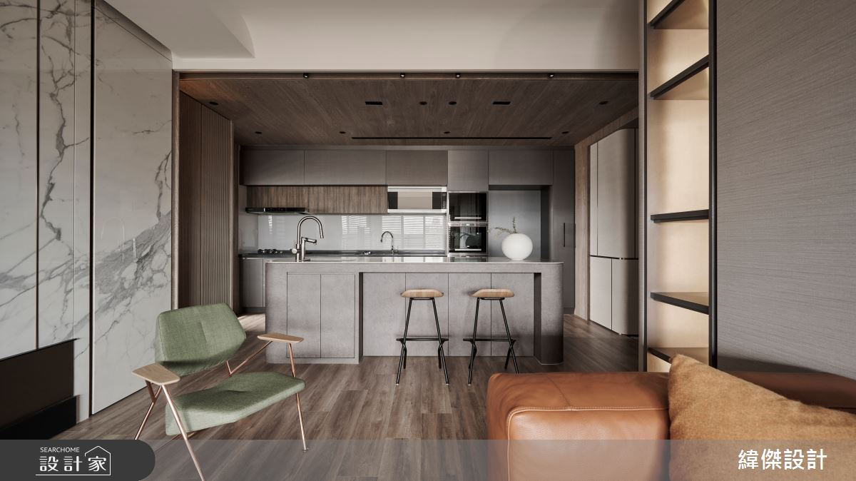 自然元素的輕奢品味，20坪新成屋的現代風浪漫時刻