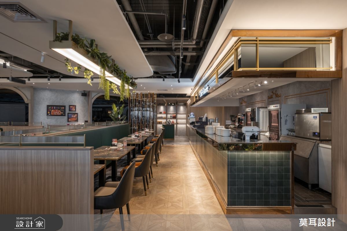工業美學 X 功能導向動線規劃，創造獨特視覺識別與沉浸式用餐氛圍