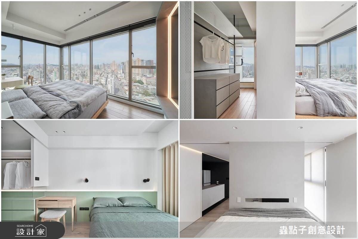 創意臥房太酷了！用景觀、更衣室、和彈性隔間的完美房間療癒你的日常