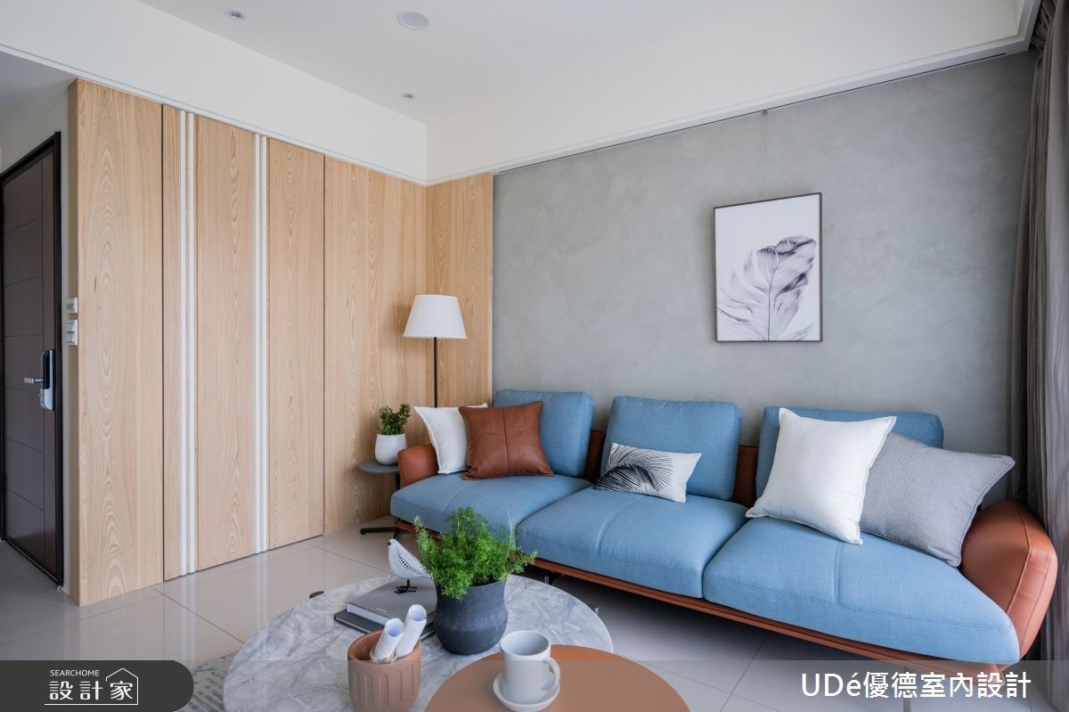 「當北歐風遇上現代簡約」天天風和日麗好心情！26 坪清新採光與暖木氛圍...