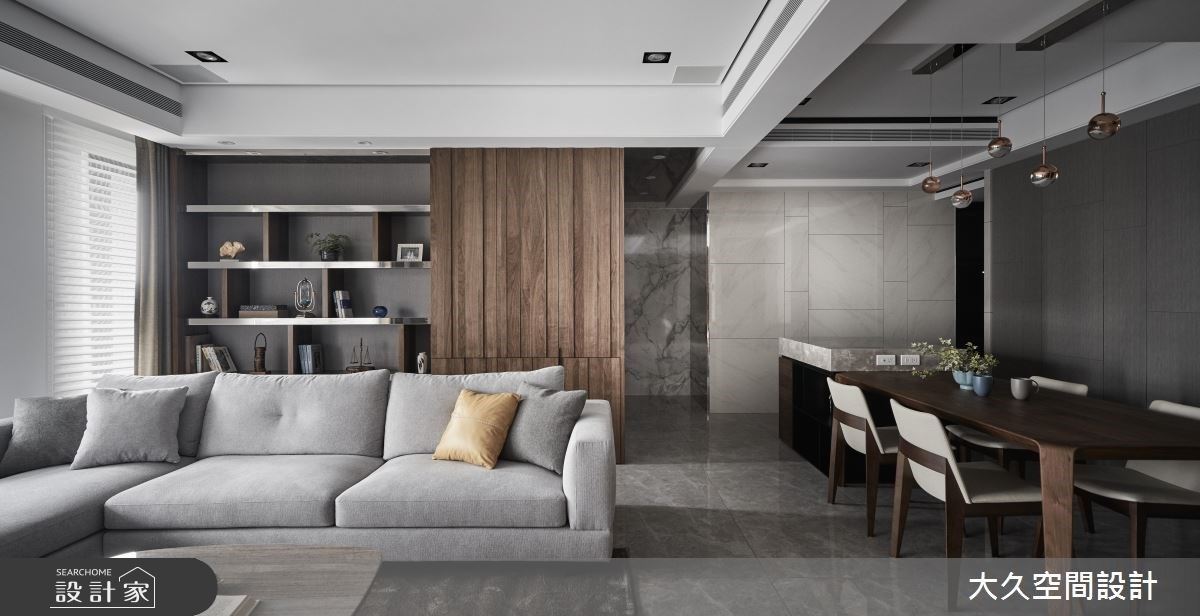 防疫期間，不能出國也不怕！光感大客廳x優雅主臥，打造全家都愛的39坪五...