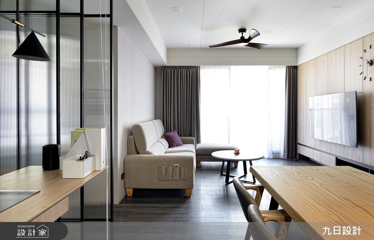 當輕工業風巧遇簡約現代感！蘊含旅行記憶的23坪質感單身宅
